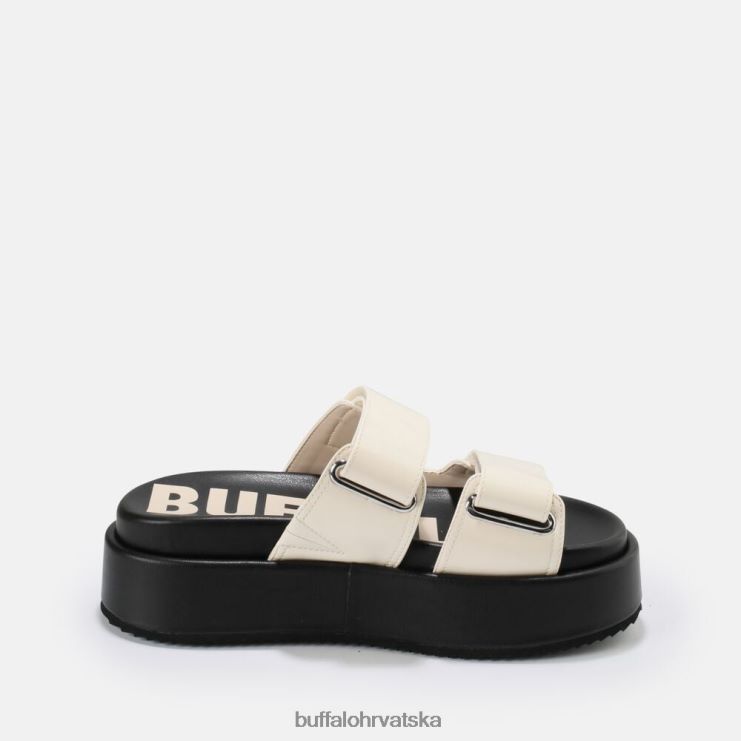 crno Buffalo noa scandi veganska sandala |slajdova TDD6T921